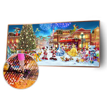 Load image into Gallery viewer, Christmas Park Xmas - Full Drill Round Drill - 100x50cm