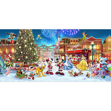 Load image into Gallery viewer, Christmas Park Xmas - Full Drill Round Drill - 100x50cm