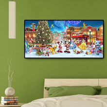 Load image into Gallery viewer, Christmas Park Xmas - Full Drill Round Drill - 100x50cm