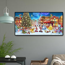 Load image into Gallery viewer, Christmas Park Xmas - Full Drill Round Drill - 100x50cm