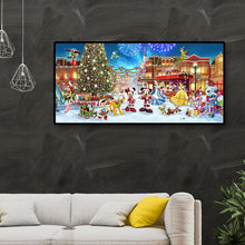 Load image into Gallery viewer, Christmas Park Xmas - Full Drill Round Drill - 100x50cm