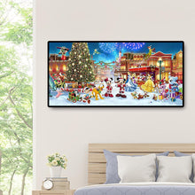 Load image into Gallery viewer, Christmas Park Xmas - Full Drill Round Drill - 100x50cm
