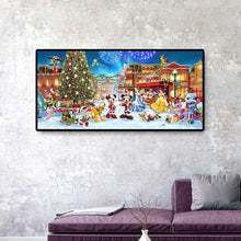 Load image into Gallery viewer, Christmas Park Xmas - Full Drill Round Drill - 100x50cm
