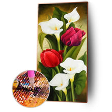 Load image into Gallery viewer, Flower - Full Drill Round Drill - 45x85cm