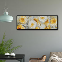 Load image into Gallery viewer, 80x30cm Yellow Hydrangea - Full Drill Round Drill - 80x30cm