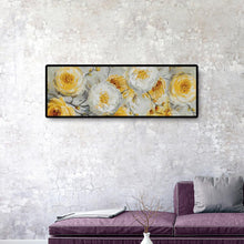 Load image into Gallery viewer, 80x30cm Yellow Hydrangea - Full Drill Round Drill - 80x30cm