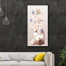 Load image into Gallery viewer, 45x85cm Vase Mangnolia - Full Drill Round Drill - 45x85cm