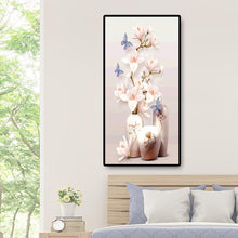 Load image into Gallery viewer, 45x85cm Vase Mangnolia - Full Drill Round Drill - 45x85cm