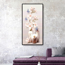 Load image into Gallery viewer, 45x85cm Vase Mangnolia - Full Drill Round Drill - 45x85cm