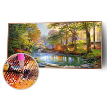 Load image into Gallery viewer, Mountain Scenery  - Full Drill Round Drill - 80x40cm