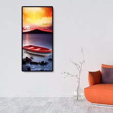 Load image into Gallery viewer, Sailboat - Full Drill Round Drill - 40x80cm