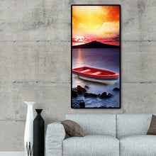 Load image into Gallery viewer, Sailboat - Full Drill Round Drill - 40x80cm