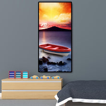 Load image into Gallery viewer, Sailboat - Full Drill Round Drill - 40x80cm