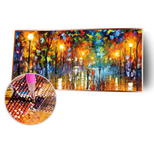 Load image into Gallery viewer, Street Night View - Full Drill Round Drill - 80x40cm