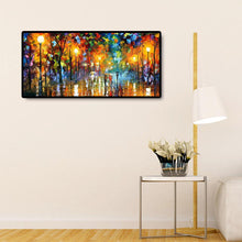 Load image into Gallery viewer, Street Night View - Full Drill Round Drill - 80x40cm