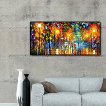 Load image into Gallery viewer, Street Night View - Full Drill Round Drill - 80x40cm