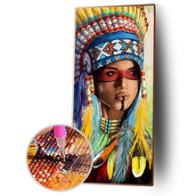 Load image into Gallery viewer, Lady - Full Drill Round Drill - 45x85cm