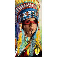 Load image into Gallery viewer, Lady - Full Drill Round Drill - 45x85cm