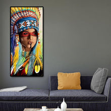 Load image into Gallery viewer, Lady - Full Drill Round Drill - 45x85cm