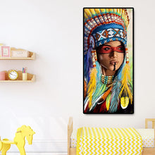 Load image into Gallery viewer, Lady - Full Drill Round Drill - 45x85cm