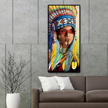 Load image into Gallery viewer, Lady - Full Drill Round Drill - 45x85cm