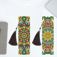 Load image into Gallery viewer, 2pcs Mandala-DIY Diamond Painting Bookmark