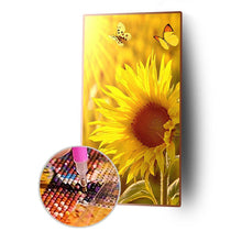 Load image into Gallery viewer, Sunflower - Full Drill Round Drill - 45x85cm