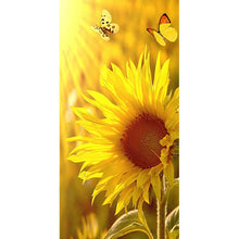 Load image into Gallery viewer, Sunflower - Full Drill Round Drill - 45x85cm
