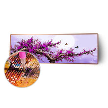 Load image into Gallery viewer, Purple Tree - Full Drill Round Drill - 80x30cm