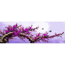 Load image into Gallery viewer, Purple Tree - Full Drill Round Drill - 80x30cm