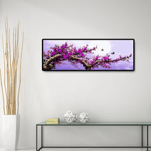Load image into Gallery viewer, Purple Tree - Full Drill Round Drill - 80x30cm