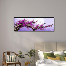 Load image into Gallery viewer, Purple Tree - Full Drill Round Drill - 80x30cm