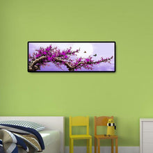 Load image into Gallery viewer, Purple Tree - Full Drill Round Drill - 80x30cm