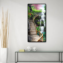 Load image into Gallery viewer, Waterfall Trestle - Full Drill Round Drill -