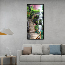 Load image into Gallery viewer, Waterfall Trestle - Full Drill Round Drill -