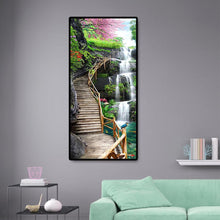 Load image into Gallery viewer, Waterfall Trestle - Full Drill Round Drill -