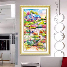 Load image into Gallery viewer, Village Garden - Full Drill Round Drill -