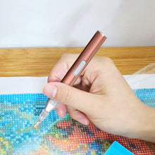 Load image into Gallery viewer, Diamond Painting USB Charging Luminous Point Drill Pen Kit