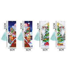 Load image into Gallery viewer, 4pcs Christmas-DIY Diamond Painting Bookmark