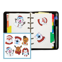 Load image into Gallery viewer, 6pcs-Christmas-Diamond Painting Free Stickers