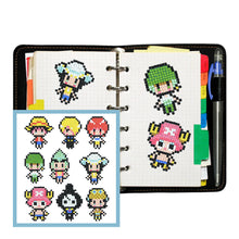 Load image into Gallery viewer, 9pcs-One Piece-Diamond Painting Free Stickers