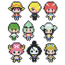 Load image into Gallery viewer, 9pcs-One Piece-Diamond Painting Free Stickers