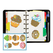 Load image into Gallery viewer, 6pcs-Ice Cream-Diamond Painting Free Stickers