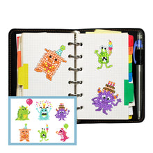 Load image into Gallery viewer, 6pcs-Animal-Diamond Painting Free Stickers