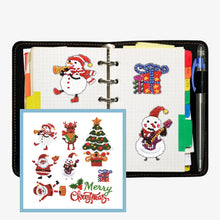 Load image into Gallery viewer, 9pcs-Christmas Present-Diamond Painting Free Stickers