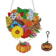 Load image into Gallery viewer, 5D DIY Diamond Painting Wreath Kit Special Shape Drill Rhinestone Garland Craft