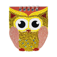 Load image into Gallery viewer, 6pcs/set DIY Diamond Painting Owl Notebook