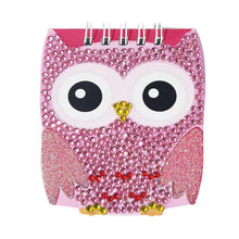 Load image into Gallery viewer, 6pcs/set DIY Diamond Painting Owl Notebook
