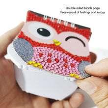 Load image into Gallery viewer, 6pcs/set DIY Diamond Painting Owl Notebook