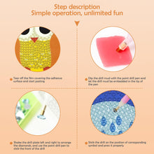 Load image into Gallery viewer, 6pcs/set DIY Diamond Painting Owl Notebook